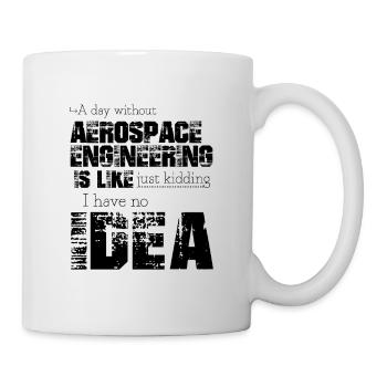 Aerospace engineering - Mug - white - Right
