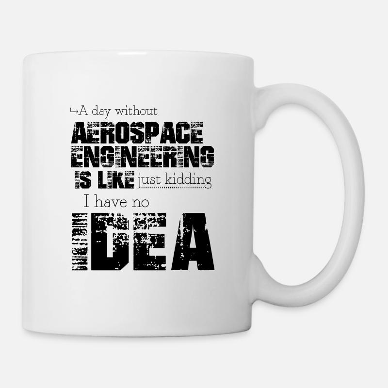 Luft- und Raumfahrttechnik - Tasse - Weiß