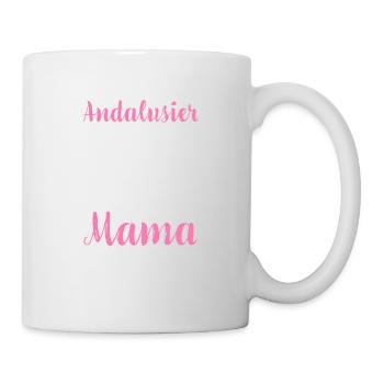 Andalou I Poney Cheval Dicton Motif pour Cavalier - Mug blanc - blanc - Droite