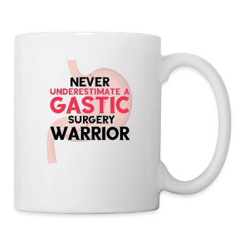 Conception de pontage gastrique et de pontage gastrique - Mug blanc - blanc - Droite