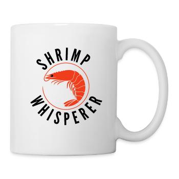 Shrimp Whisperer - fishing lover - Mug - white - Right