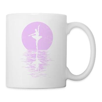 Ballet, Ballerina, Girl, Girl, Dancing - Mug - white - Right