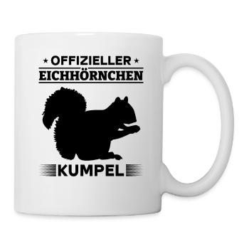 Offizieller Eichhörnchen Kumpel - Eichhörnchen - Tasse - Weiß - Rechts
