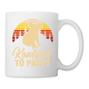 Koalified To Party - Mug - white - Right