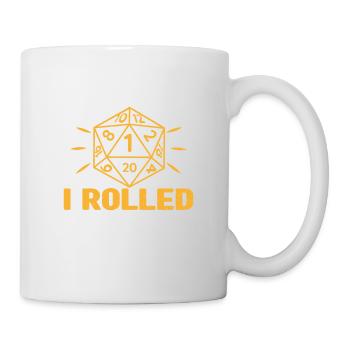 Pen and Paper Für RPG Gaming Vater - Tasse - Weiß - Rechts