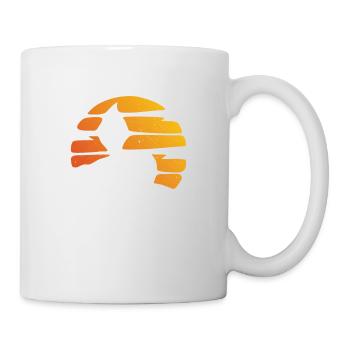 Lustiges gemütlich Bio Tee Trinker Spruch design - Tasse - Weiß - Rechts