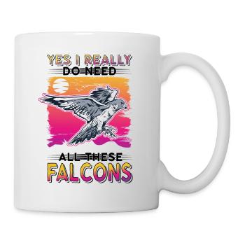 Falcon Gift Falcon Breeding Falcon Breeder Falconer - Mug - white - Right
