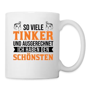 Irish Tinker Horse Gift Tinker Horse - Mug - white - Right