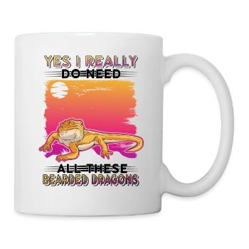 Bearded Dragon Gift Bearded Dragon - Mug - white - Right