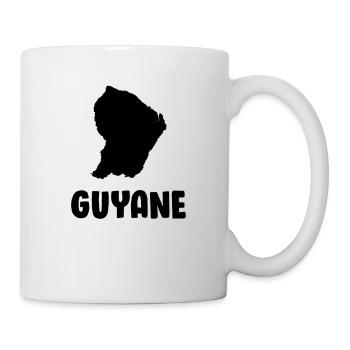 Guyane , 973 , Gwiyann , Gwiyan - Mug blanc - blanc - Droite