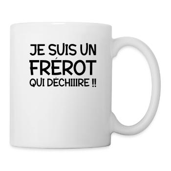 Frère Frangin Frere Naissance Bébé Frérot - Mug blanc - blanc - Droite