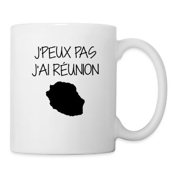 Réunion / 974 / Réunionnais / Réunionnaise - Mug blanc - blanc - Droite