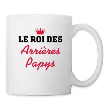 Papy , Grand Père , Famille , Papi , Drôle , Pépé - Mug blanc - blanc - Droite
