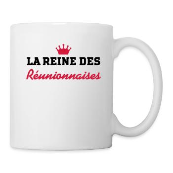 Réunion / 974 / Réunionnais / Réunionnaise - Mug blanc - blanc - Droite