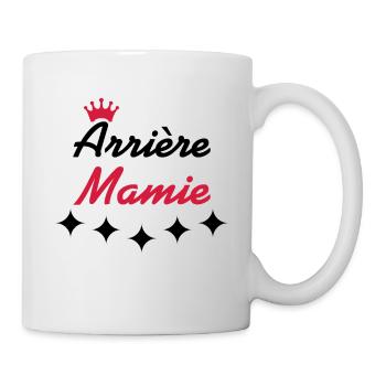 Mamie / Mamy / Grand Mere / Grand-Mère / Bébé - Mug blanc - blanc - Droite