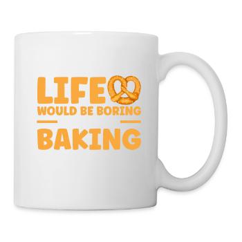 Bread Baking Gift Bakery Quote Baker - Mug - white - Right