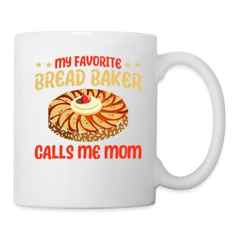 Bread Baking Gift Bakery Quote Baker - Mug - white - Right