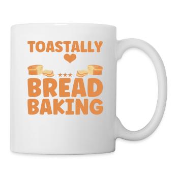 Bread Baking Gift Bakery Quote Baker - Mug - white - Right