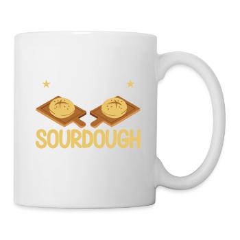 Bread Baking Gift Bakery Quote Baker - Mug - white - Right