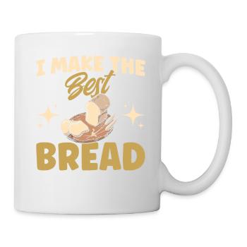 Bread Baking Gift Bakery Quote Baker - Mug - white - Right
