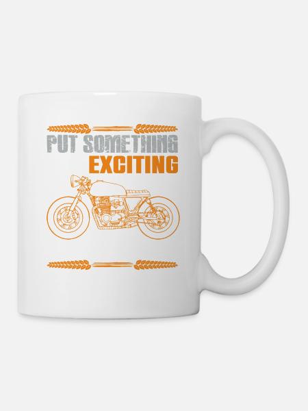 Motorcycle Cool Saying - Mug - white