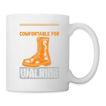 Motorcycle Slogan Boots - Mug - white - Right