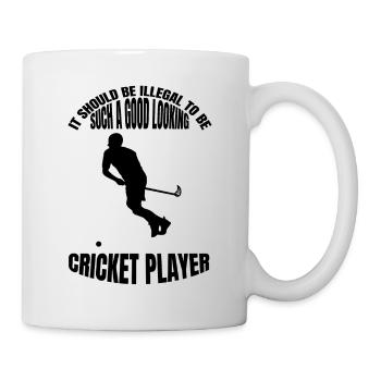 Cricket Slogan Cricket Fan Gift Team Cricket - Mug - white - Right