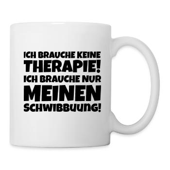 Schwibbogen Therapie - Tasse - Weiß - Rechts