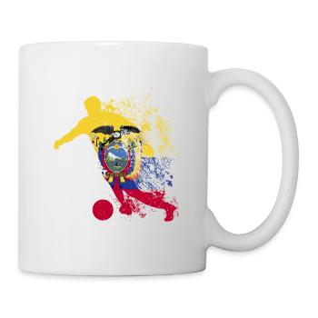 Nationalmannschaft Equador Fußball Weltmeister - Tasse - Weiß - Rechts