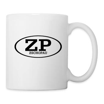 Zschopau Erzgebirge Kennzeichen - Tasse - Weiß - Rechts