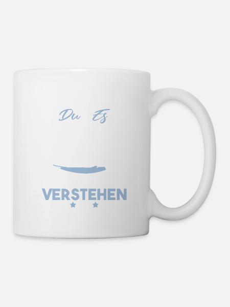 Lustiges Ostsee Segler Helgoland eigner Spruch - Tasse - Weiß