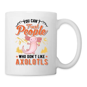 Axolotl Queue Cadeau Amphibien Axolotl - Mug blanc - blanc - Droite