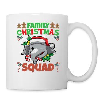 Family Matching Christmas Squad X-Mas Holidays - Tasse - Weiß - Rechts