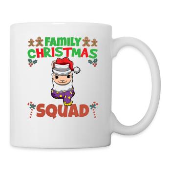 Family Matching Christmas Squad X-Mas Holidays - Tasse - Weiß - Rechts