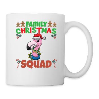 Family Matching Christmas Squad X-Mas Holidays - Tasse - Weiß - Rechts
