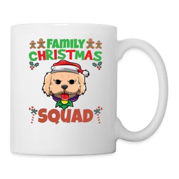 Family Matching Christmas Squad X-Mas Holidays - Tasse - Weiß - Rechts