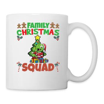 Family Matching Christmas Squad X-Mas Holidays - Tasse - Weiß - Rechts