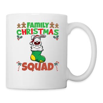 Family Matching Christmas Squad X-Mas Holidays - Tasse - Weiß - Rechts