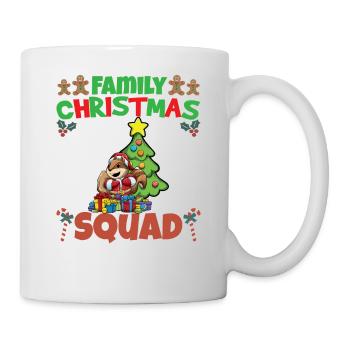 Family Matching Christmas Squad X-Mas Holidays - Tasse - Weiß - Rechts