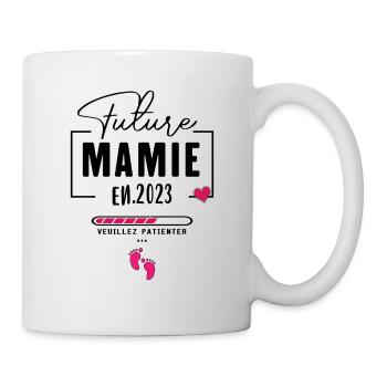 Future Mamie 2023 Nouvelle Naissance Grossesse - Mug blanc - blanc - Droite