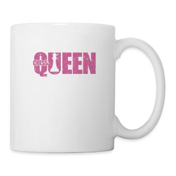 Chess Queen Chess Brain Teaser Board Game - Mug - white - Right