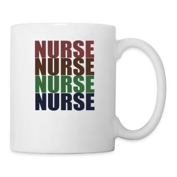 Krankenschwester - Tasse - Weiß - Rechts