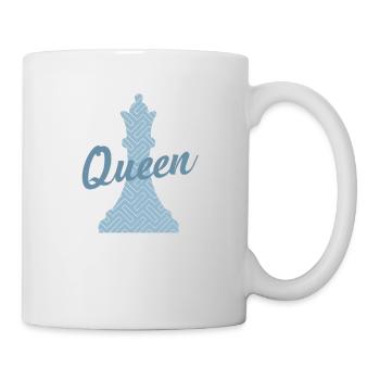 Queen Queen Chess Intelligence Brain Teaser Game - Mug - white - Right