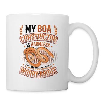 C’est de moi que vous devriez vous inquiéter. - Mug blanc - blanc - Droite