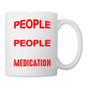Les gens comme vous sont la raison 1 - Mug blanc - blanc - Droite