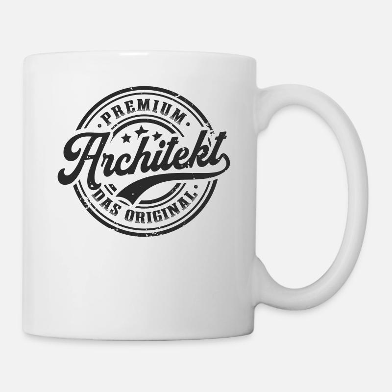 Architekt Original Lustiges Architekten - Tasse - Weiß