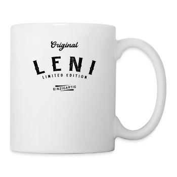 Leni Limited Edition - Tasse - Weiß - Rechts
