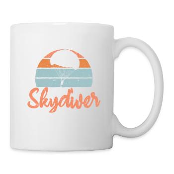 Funny Skydiving Lover I Never Dreamed - Mug - white - Right