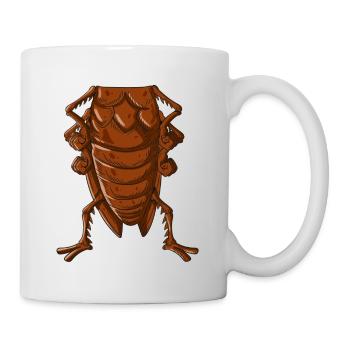Cafard Insectes Costume Cafards Corps - Mug blanc - blanc - Droite