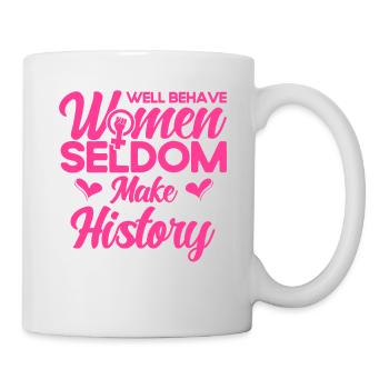 Législation sur l’autonomisation féministe des droits des femmes - Mug blanc - blanc - Droite
